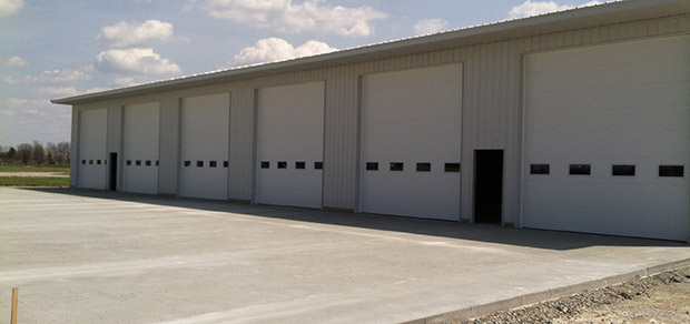 Commercial garage doors